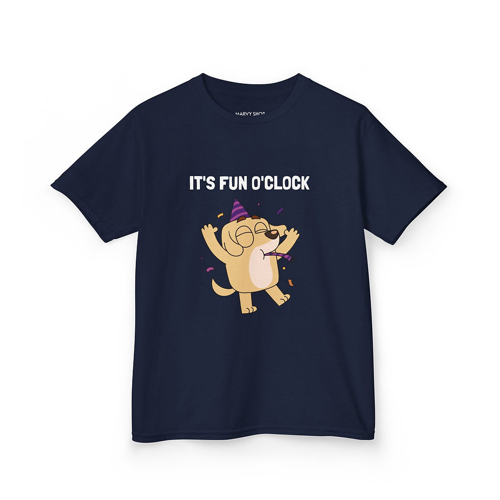 Thumbnail: Kids It's Fun O'Clock T Shirt (Unisex) - Various Colours