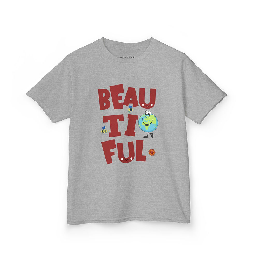 Thumbnail: Kids Beautiful World T Shirt - Various Colours