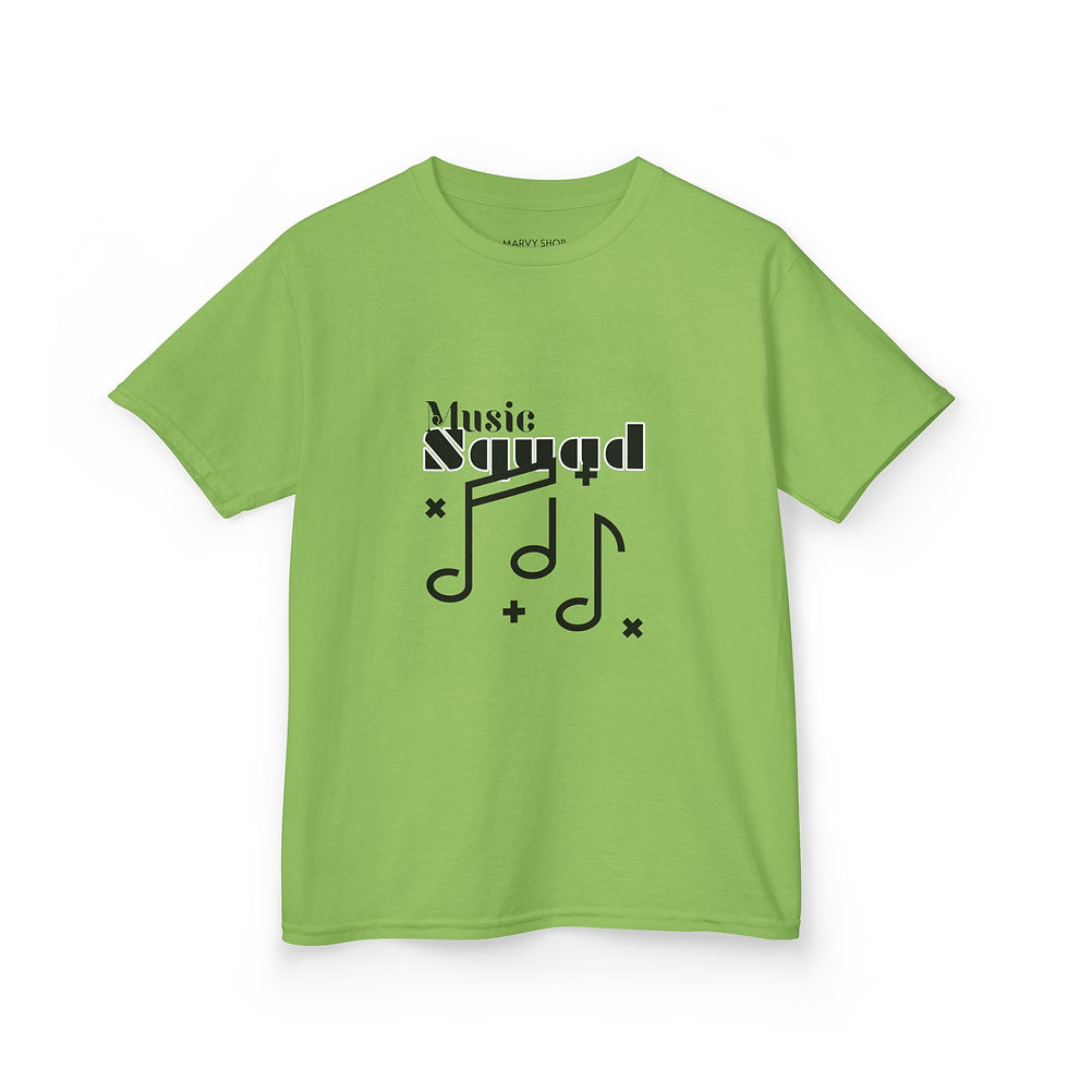 Thumbnail: Kids Music Squad Custom T Shirt - Various Colours