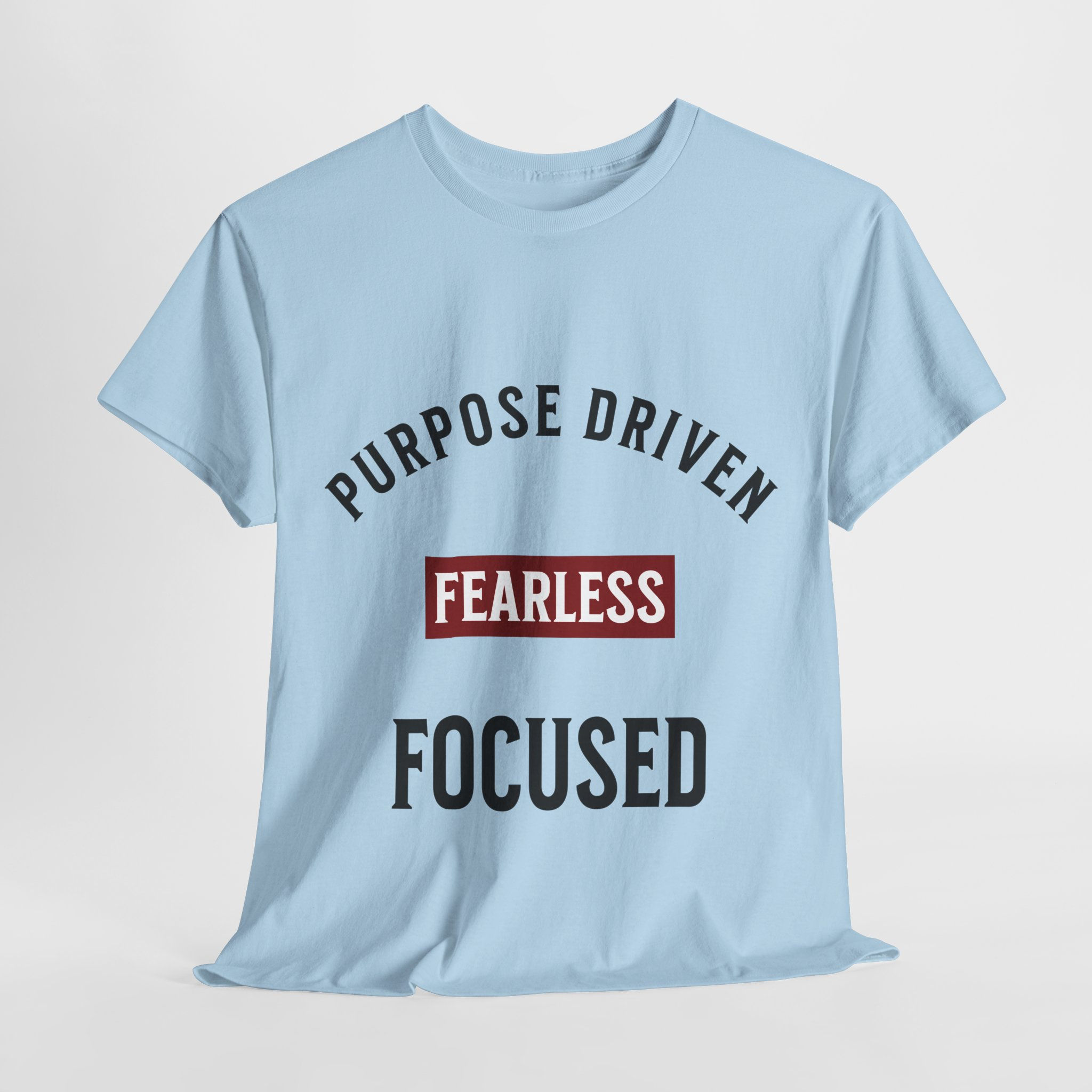  Purpose Driven T Shirt (Unisex) - Light Blue/Light Pink