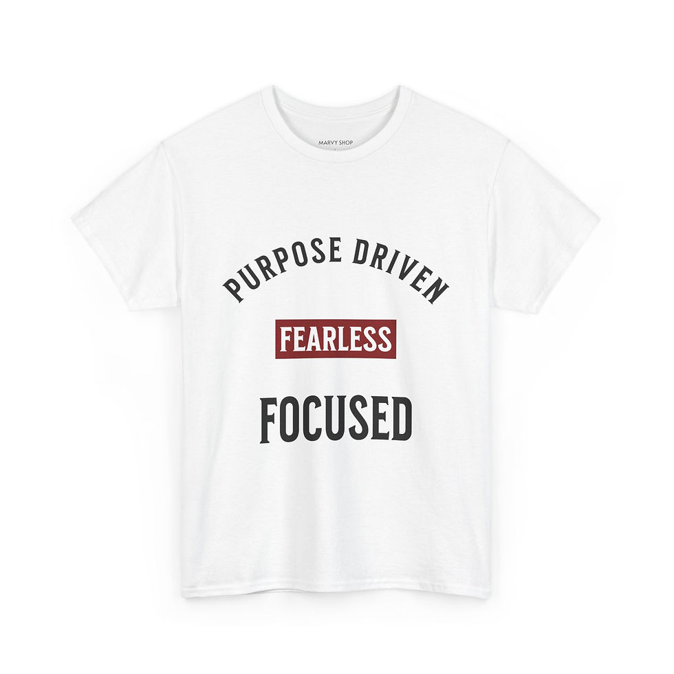 Thumbnail: Purpose Driven T Shirt (Unisex) - White/ Sport Grey
