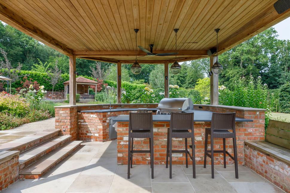 barbecue area, luxury barbecue area, outdoor dining, outdoor cooking, al fresco