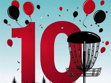 🎉 Sandnes Diskgolfklubb 10 år! 🎉