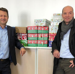 Weihnachten im Schuhkarton