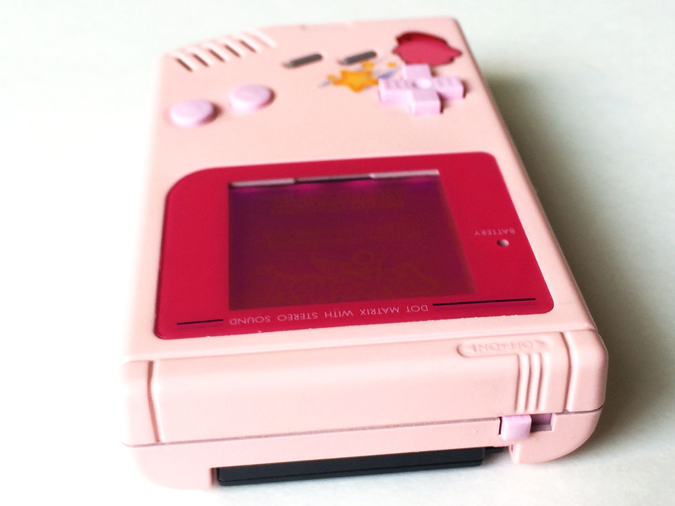 Thumbnail: Retro Kirby - Pink Backlit GameBoy