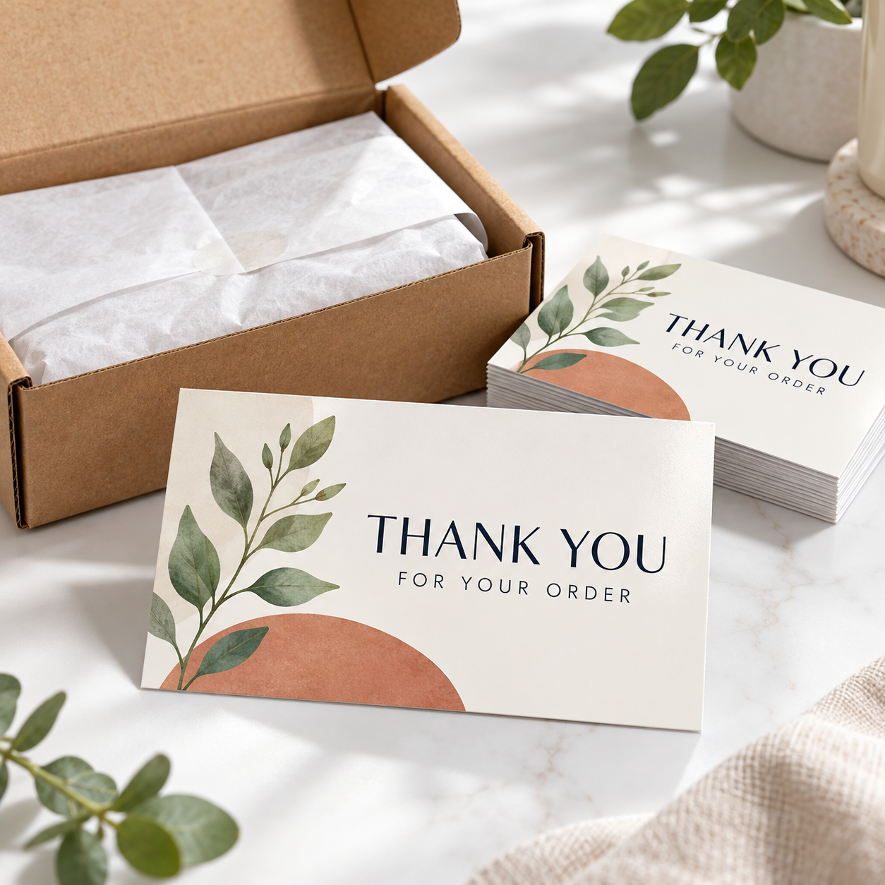 Packaging Insert card (90mm x 54mm)