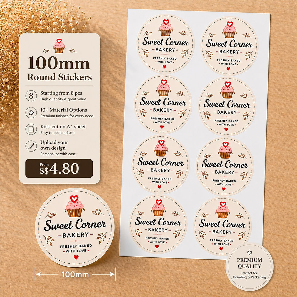 Thumbnail: 100mm Label Sticker Printing