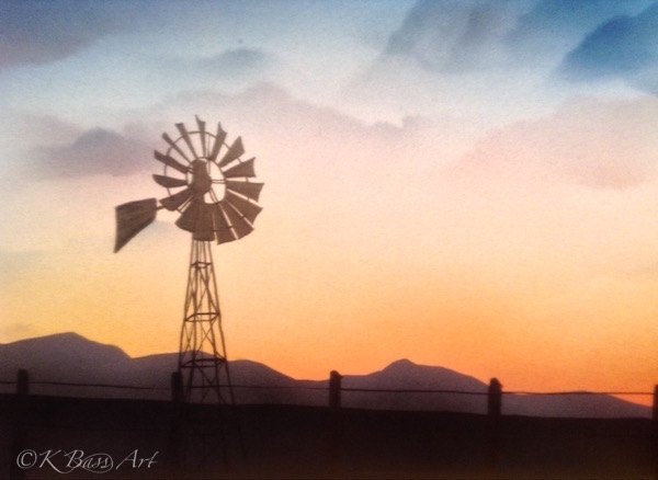 Camas Prairie Windmill II