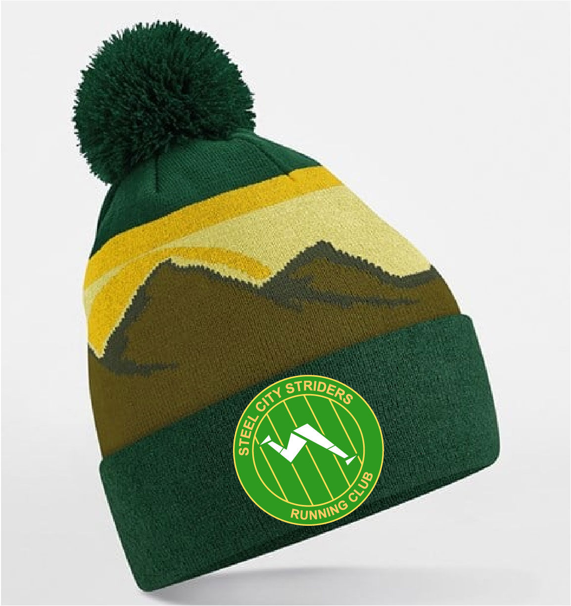 RECYCLED PEAKS BOBBLE HAT