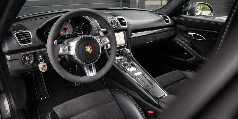 porsche cayman gts 981 gris