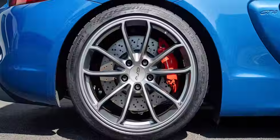 PORSCHE CAYMAN GT4 981 CLUBSPORT BLEU SAPHIRE 2016 918 OCCASION ATYPICARS
