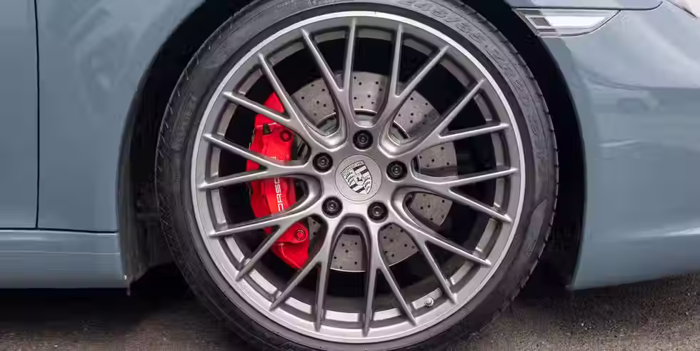 PORSCHE 911 991.2 carrera S bleu graphite jantes RS spyder occasion Annecy faible kilométrage
