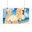 Thumbnail: Poodle Pinup - Horizontal Matte Pinup Poster