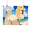 Thumbnail: Poodle Pinup - Horizontal Matte Pinup Poster