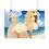 Thumbnail: Poodle Pinup - Horizontal Matte Pinup Poster