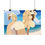Thumbnail: Poodle Pinup - Horizontal Matte Pinup Poster