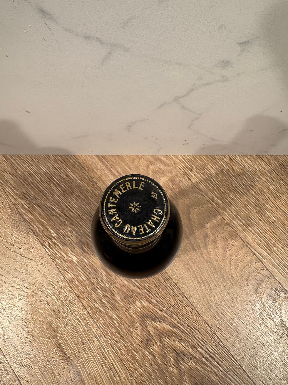 Miniature : Château Cantemerle 1949 ( ex château ) 37,5cl