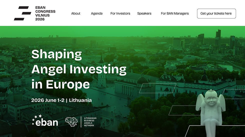 EBAN Congress 2026 – Vilnius