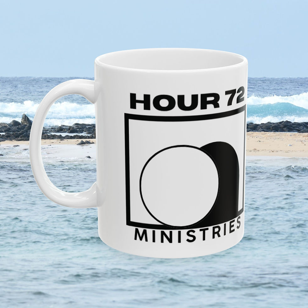 Thumbnail: Ceramic Mug — QR Code Surf Logo Coffee Cup (11oz & 15oz)