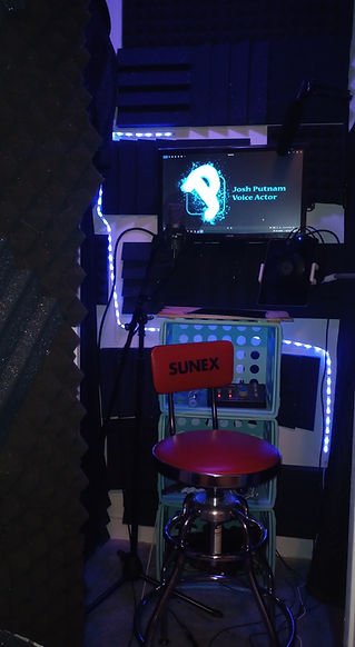 voice over booth far