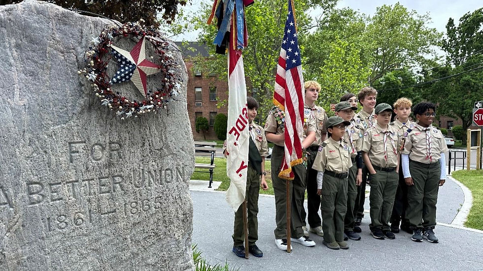 Captain Dermody Triangle Memorial Day Ceremony