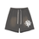 Thumbnail: Against All Odds Sun Fade Raw Edge Cotton Shorts