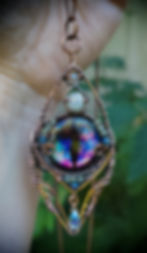 Guardian of the Infinite Gate ~ Copper ◇ Uranium Glass 