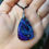 Thumbnail: "Regal Plume" Handmade Resin Pendant