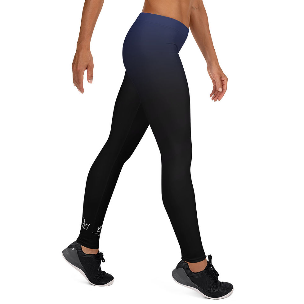 Thumbnail: SeanPo 21 Ladies Savage Leggings Blue/Black Combo