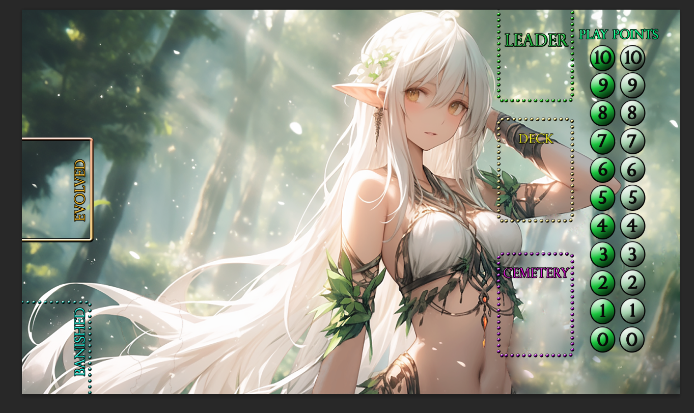 Forest Elf Playmat