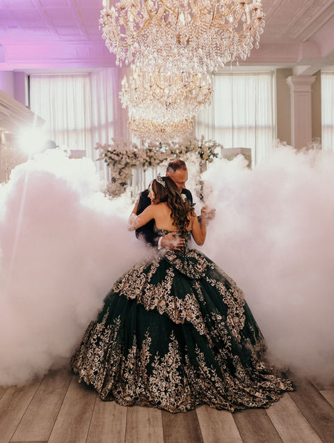 Father and Daughter Dancing at the Crystal Ballroom Rock Hill