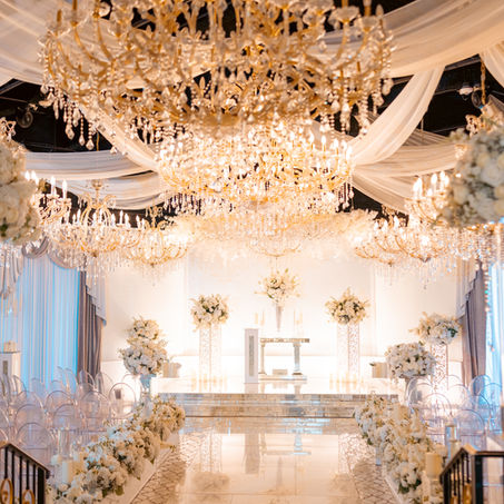 A 5 star rated ceremony room found only at the Crystal Ballroom Beach Place.