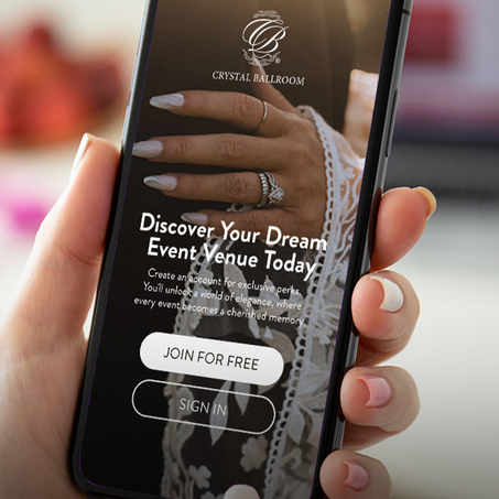 The perfect event planning tool for your milestone at the Crystal Ballroom BeachPlace.