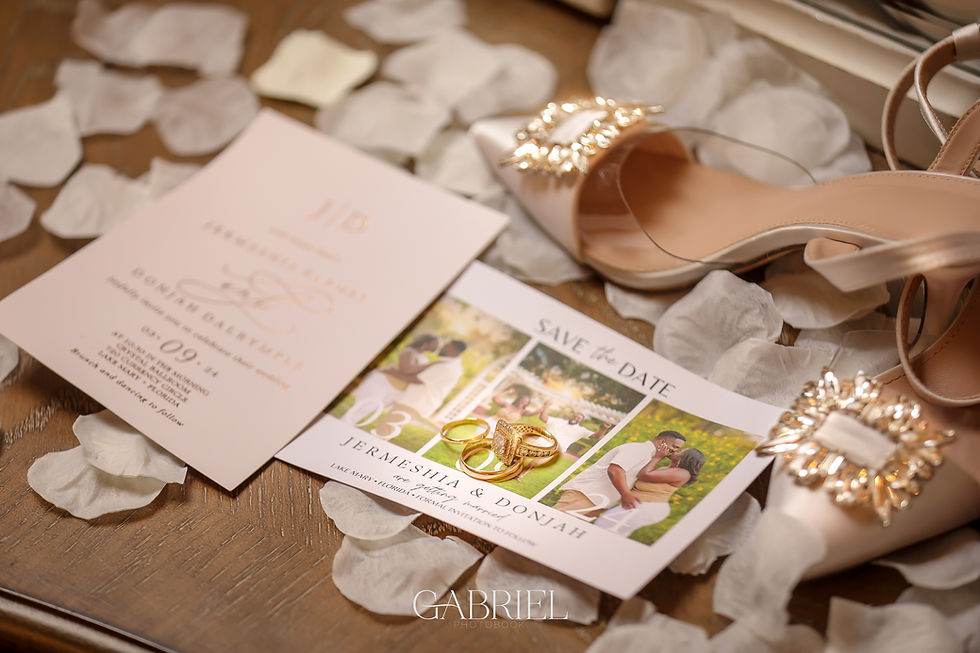 Wedding Details at the Crystal Ballroom Lake Mary