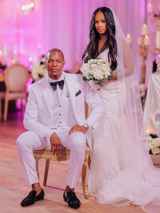 Sandrine and Matthew having the wedding of their dreams at one of the top rated venues in Central Florida, the Crystal Ballroom Lake Mary.