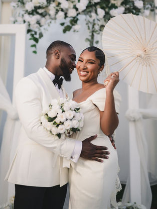 Abdony and Shaina having the wedding of the year at the Crystal Ballroom Lake Mary, filled with iconic moments.