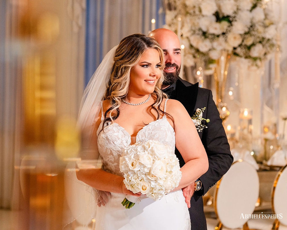 Bride and Groom Pose
