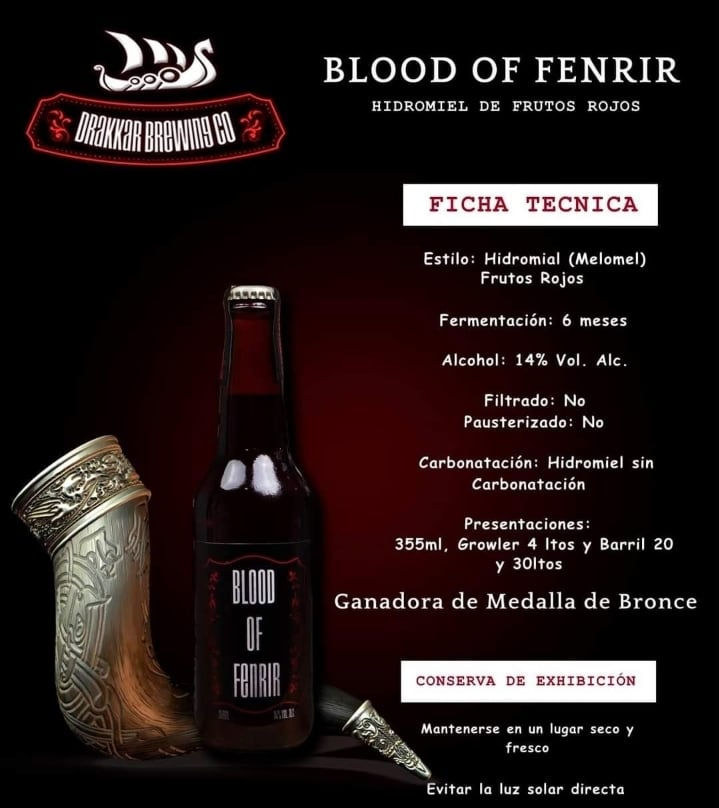 Hidromiel Blood Of Fenrir