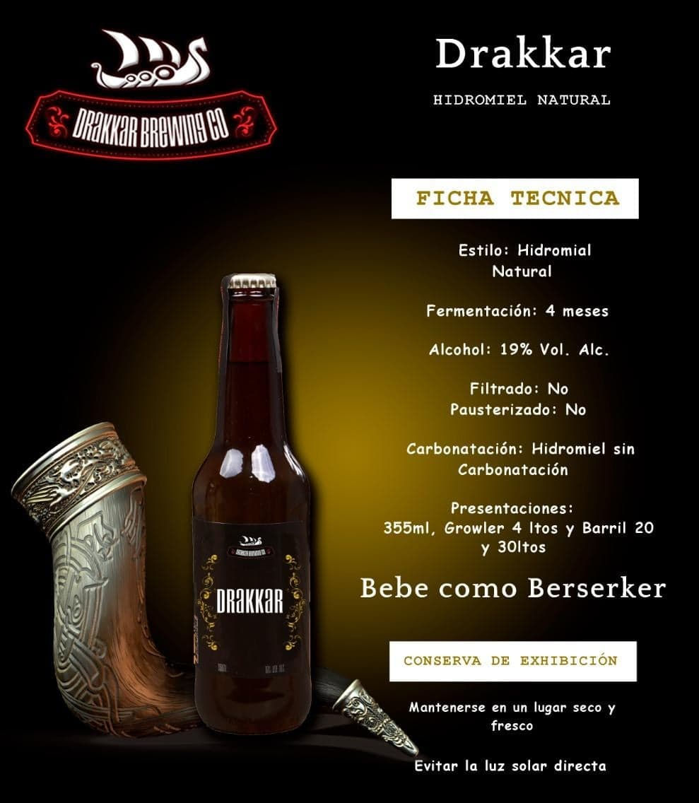 Hidromiel tradicional Drakkar