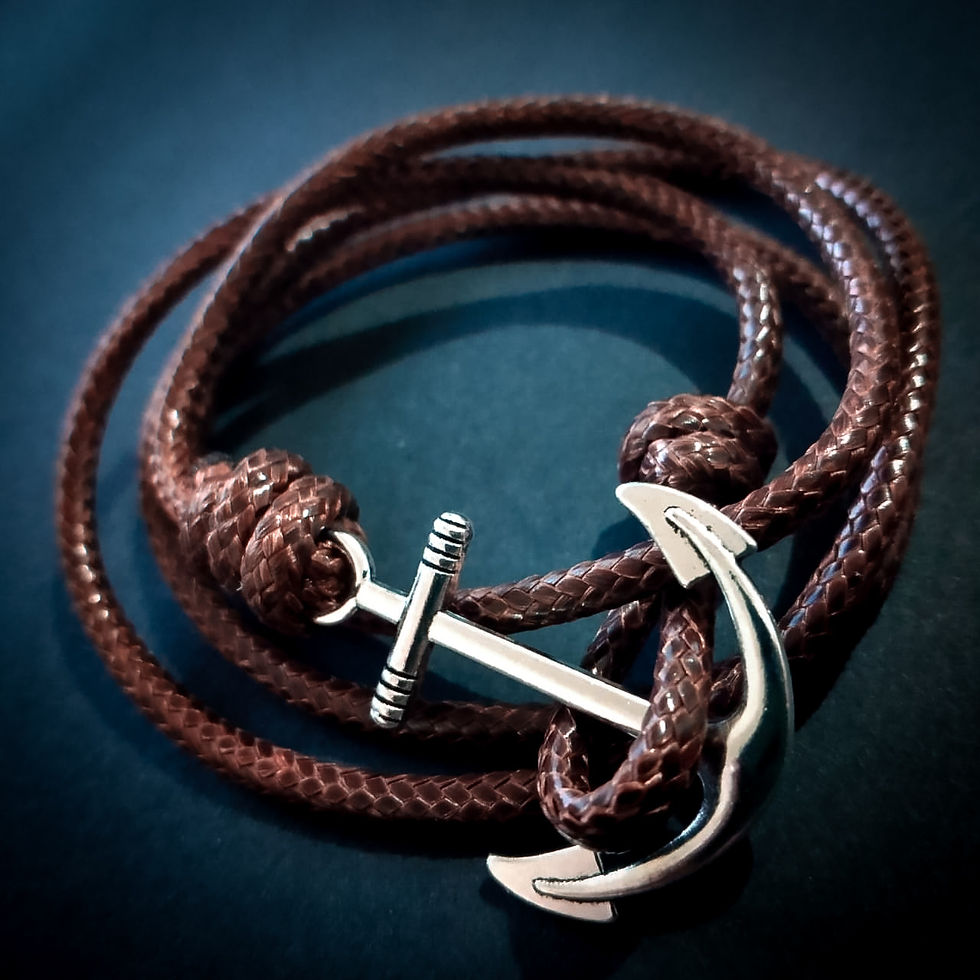 Miniatura: Pulsera ancla clásica ll