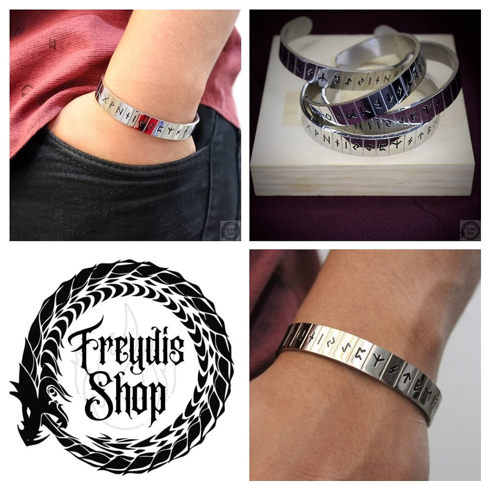 Miniatura: Brazalete alfabeto rúnico