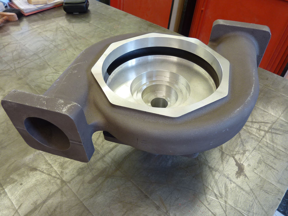 What is a water pump volute?