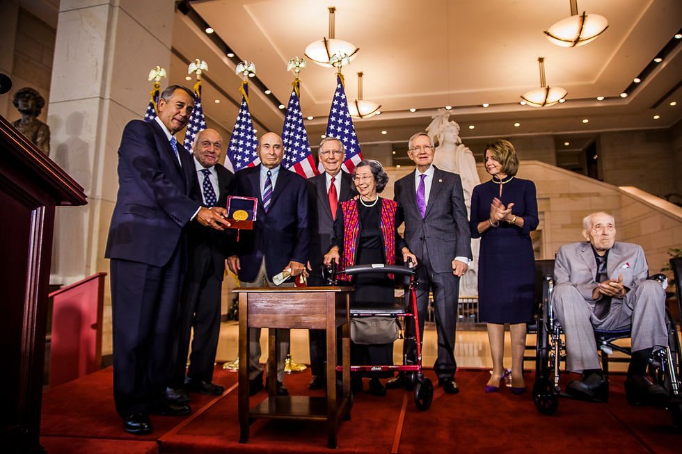 Congressional Gold Medal Ceremony.