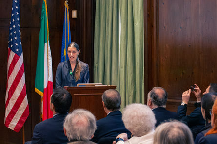 MMWF president Anna Bottinelli