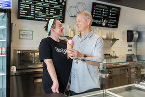 Brand Photo Shoot With Harper's Ice Cream