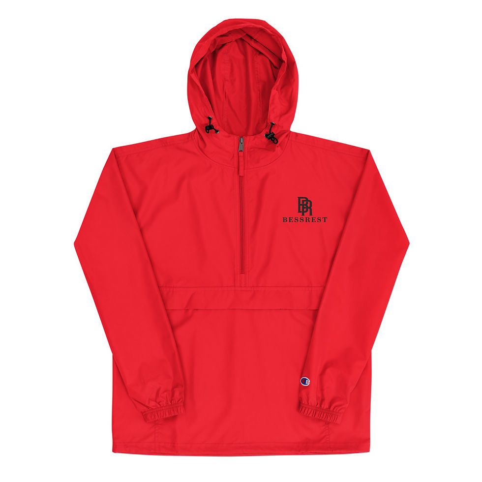 Thumbnail: Embroidered Champion Packable Jacket By Bessrest