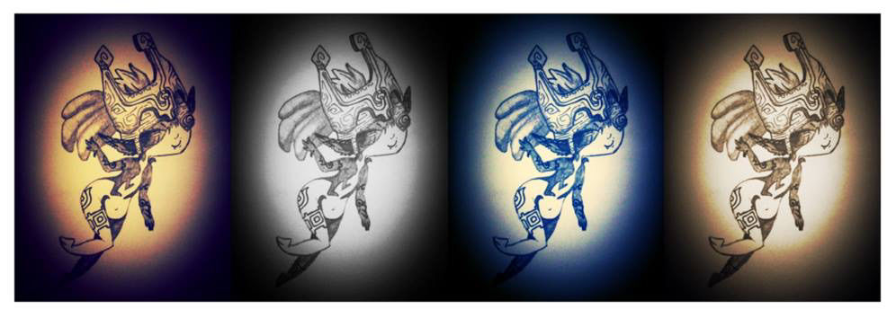 Four Midnas LOZ FanArt Tee Shirts by kaili