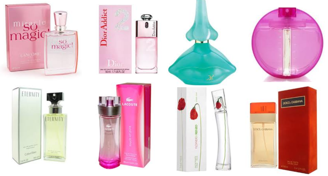 Perfumes e mais perfumes