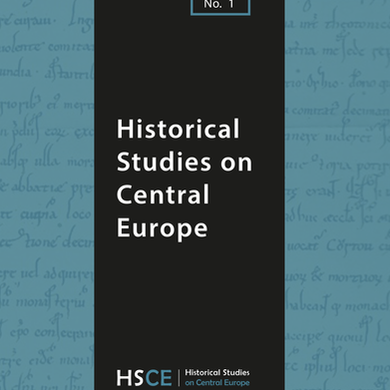 Megjelent a Historical Studies on Central Europe legújabb száma!