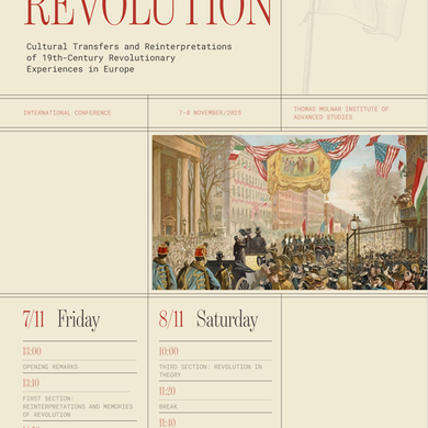 Konferencia: Imagining Revolution: Cultural Transfers and Reinterpretations of 19th-Century Revolutionary Experiences in Europe